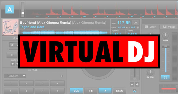 virtual dj logo